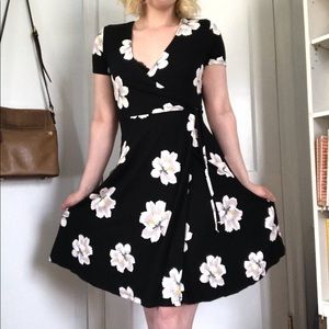 Floral Old Navy Wrap Dress